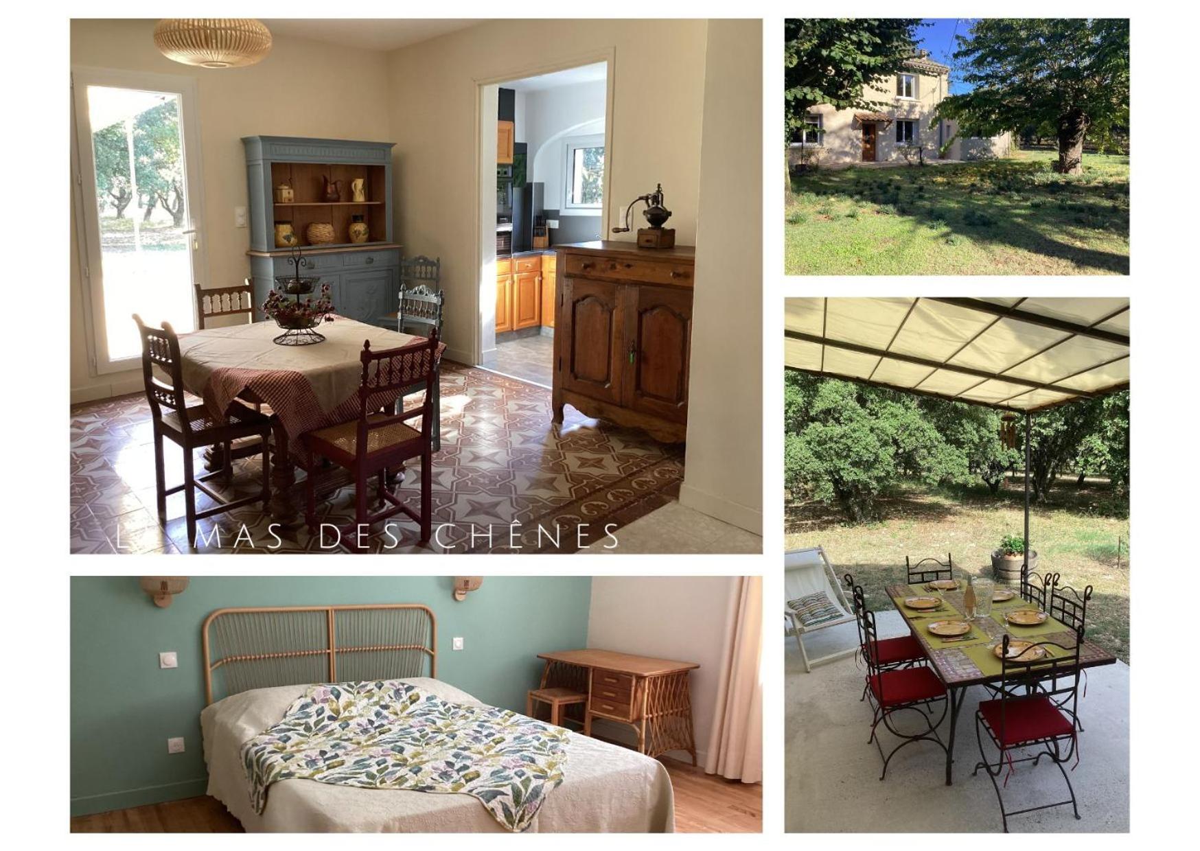 Au Mas Des Chenes Villa La Baume-de-Transit Ngoại thất bức ảnh